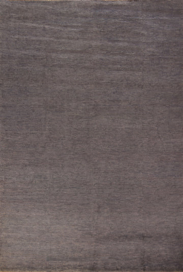 Gray Wool Modern Gabbeh Oriental Area Rug 7x10