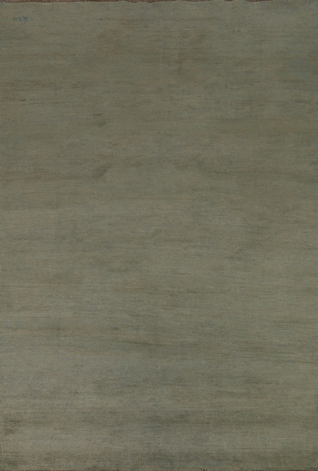 Sage Green Solid Gabbeh Modern Area Rug 7x9