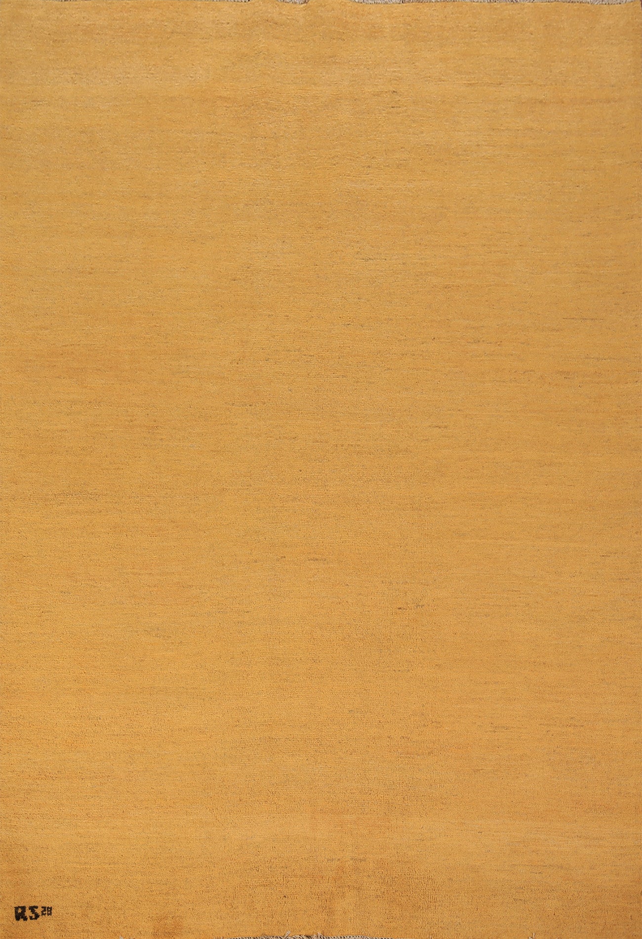 Modern Yellow Wool Gabbeh Oriental Area Rug 6x8