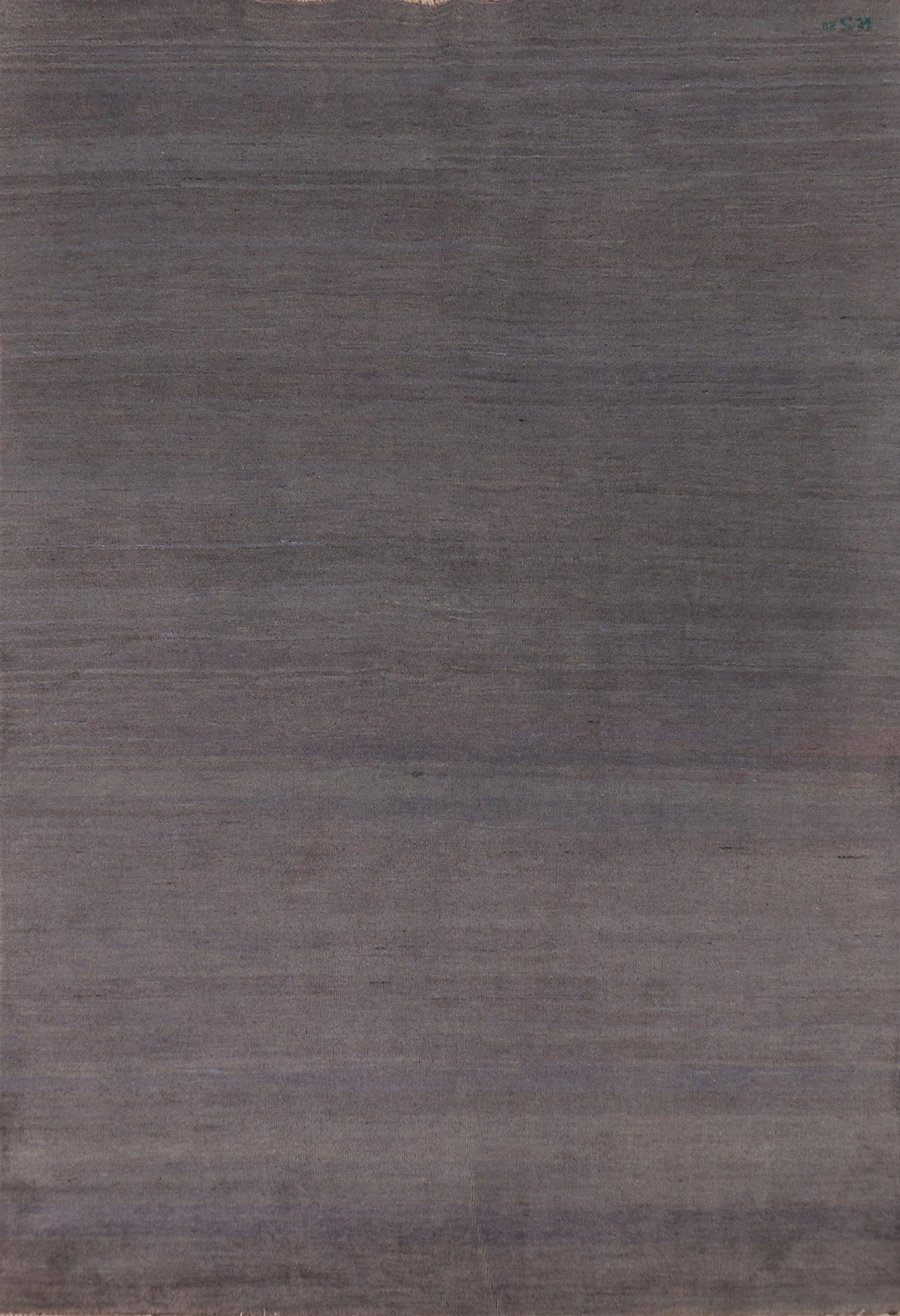 Striped Gray Blue Gabbeh Modern Area Rug 5x8