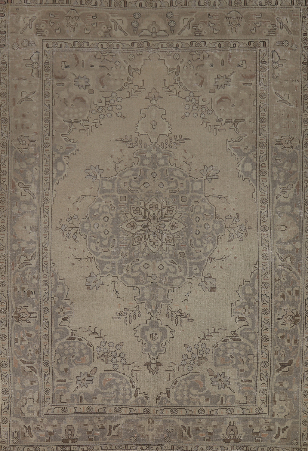Handmade Wool Tabriz Persian Area Rug 6x10