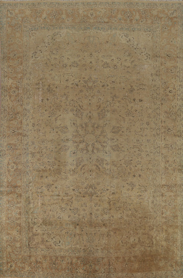 Traditional Wool Floral Kashan Persian Area Rug 8x12