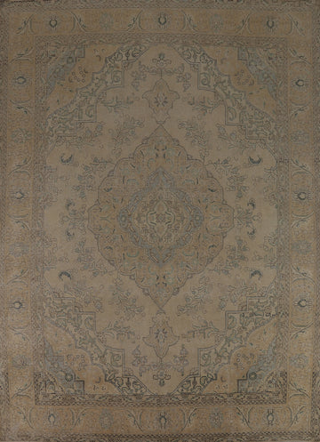 Handmade Wool Tabriz Persian Area Rug 10x13
