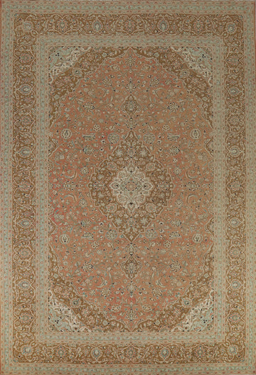 Traditional Kashan Persian Area Rug 10x13