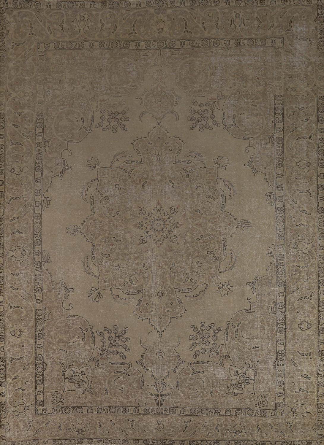 Wool Handmade Tabriz Persian Area Rug 10x13