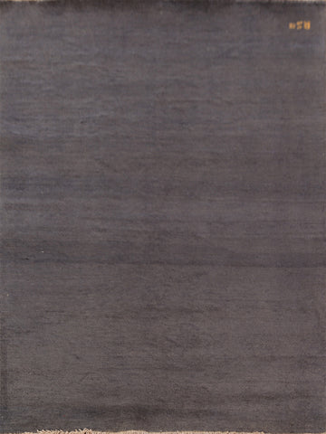 Gray Blue Modern Wool Gabbeh Oriental Rug 5x7