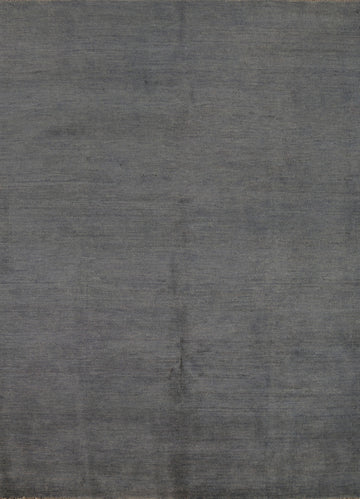 Gray Modern Wool Gabbeh Oriental Rug 5x7