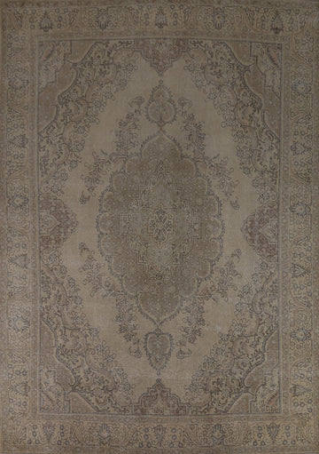 Handmade Wool Tabriz Persian Area Rug 10x13