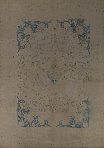 Handmade Wool Tabriz Persian Area Rug 10x13