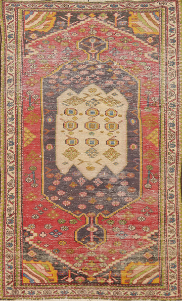 Handmade Wool Shiraz Persian Rug 4x7