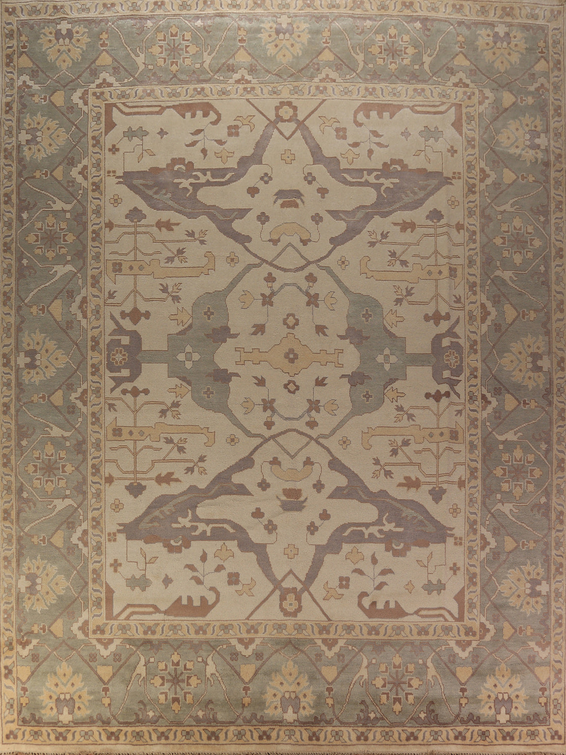 Palace Size Wool Oushak Oriental Large Rug 12x15