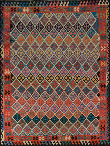 South Western Style Kilim Oriental Area Rug 8x10