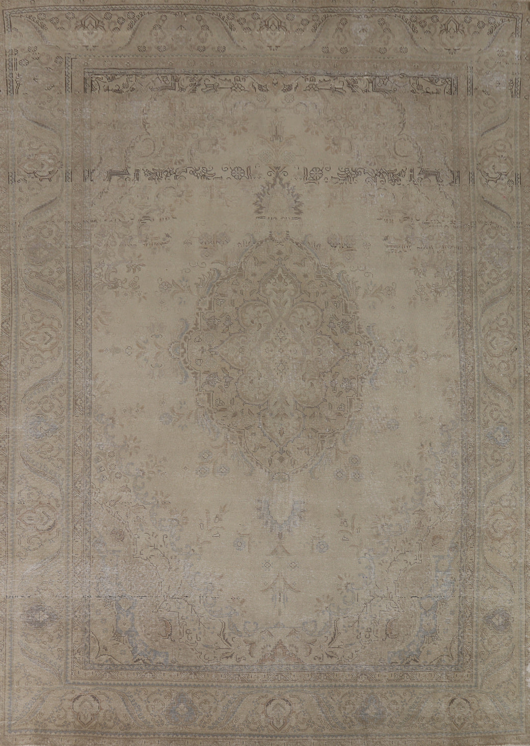 Handmade Wool Tabriz Persian Area Rug 9x13