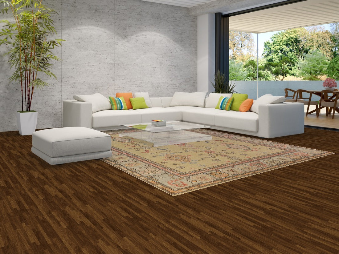 Vegetable Dye Wool Heriz Serapi Oriental Area Rug 9x12