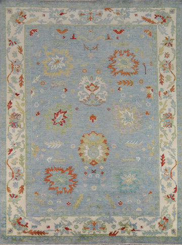 Handmade Wool Oushak Oriental Area Rug 8x10