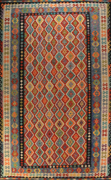 South Western Style Kilim Oriental Large Rug 10x17
