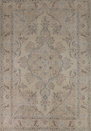 Handmade Floral Tabriz Persian Area Rug 8x11
