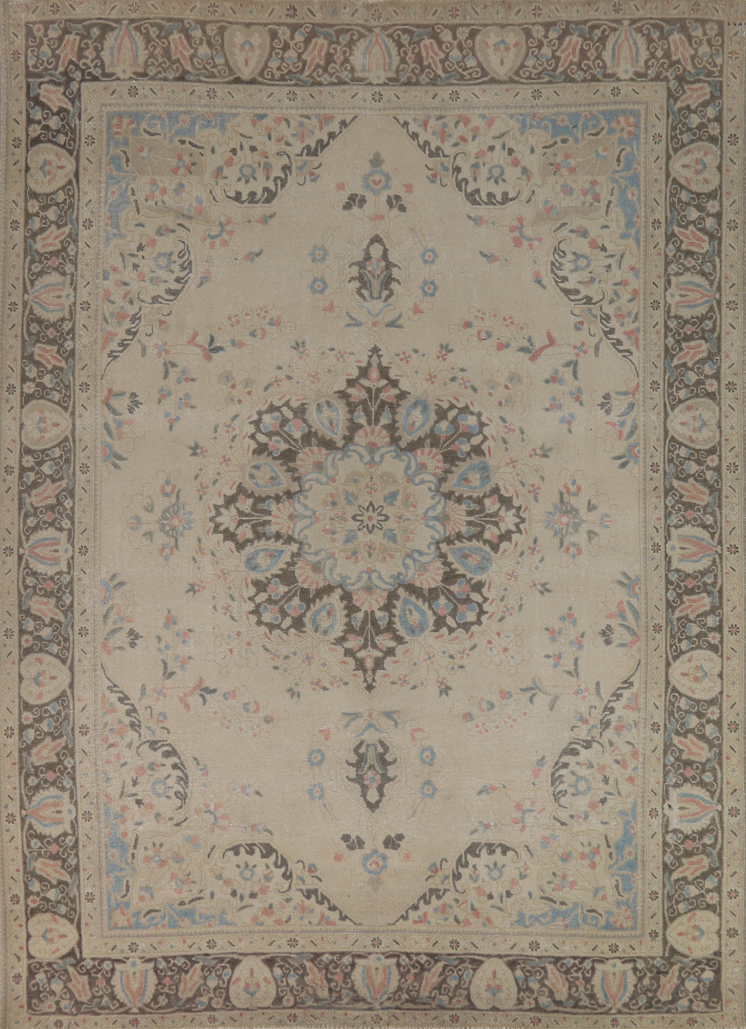 Handmade Floral Tabriz Persian Area Rug 8x11