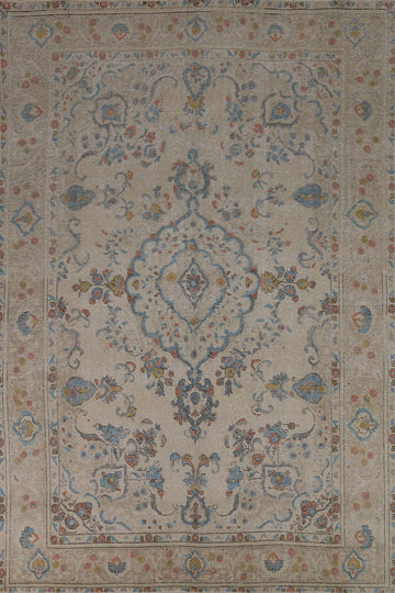 Handmade Wool Tabriz Persian Area Rug 8x11