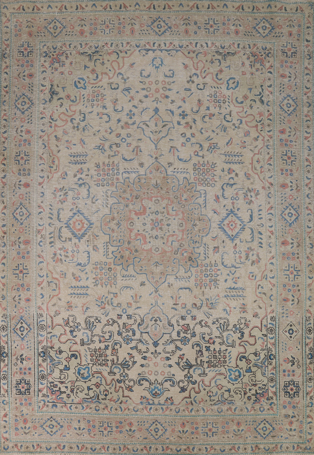 Handmade Wool Tabriz Persian Area Rug 8x11