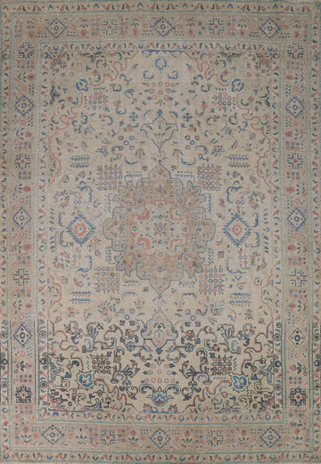 Handmade Wool Tabriz Persian Area Rug 8x11