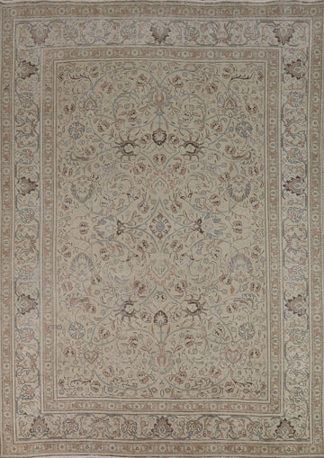 Floral Wool Tabriz Persian Area Rug 8x11