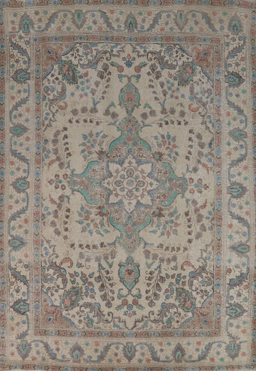 Handmade Wool Tabriz Persian Area Rug 8x11