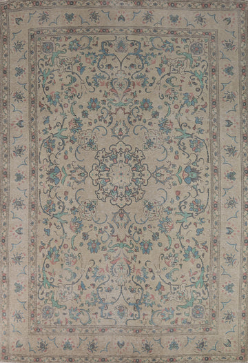 Handmade Wool Tabriz Persian Area Rug 8x11