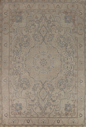 Handmade Floral Tabriz Persian Area Rug 9x13