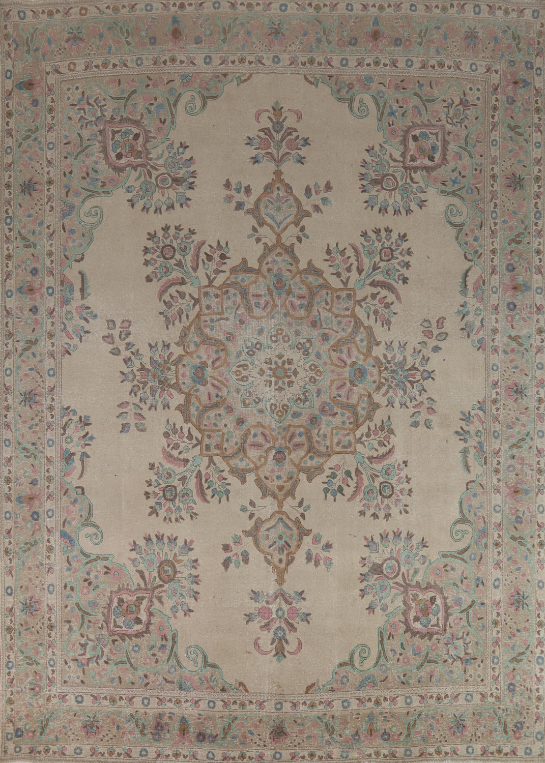 Handmade Wool Tabriz Persian Area Rug 10x12