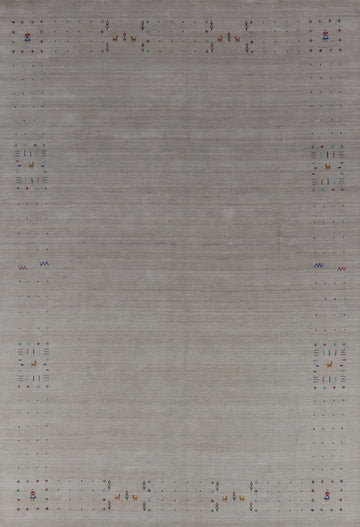 Tribal Wool Gabbeh Indian Area Rug 8x11