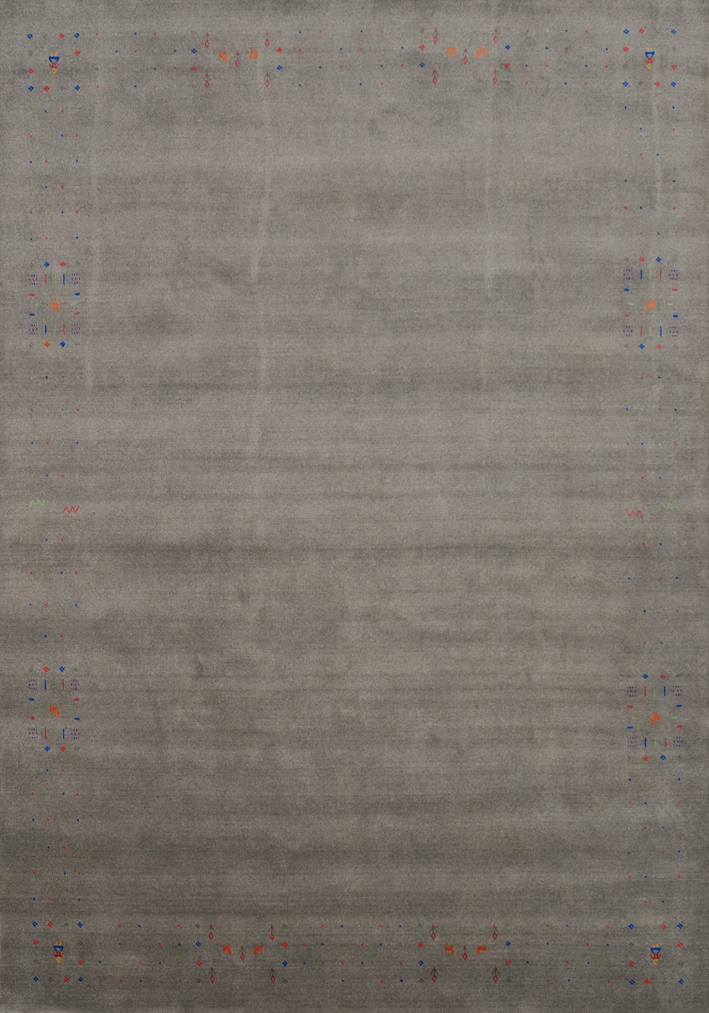 Handmade Gabbeh Indian Area Rug 9x12