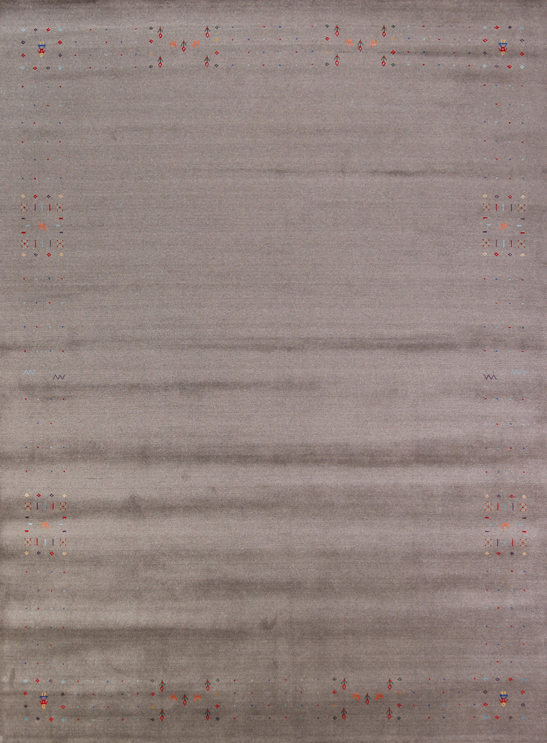 Tribal Gabbeh Indian Area Rug 9x12