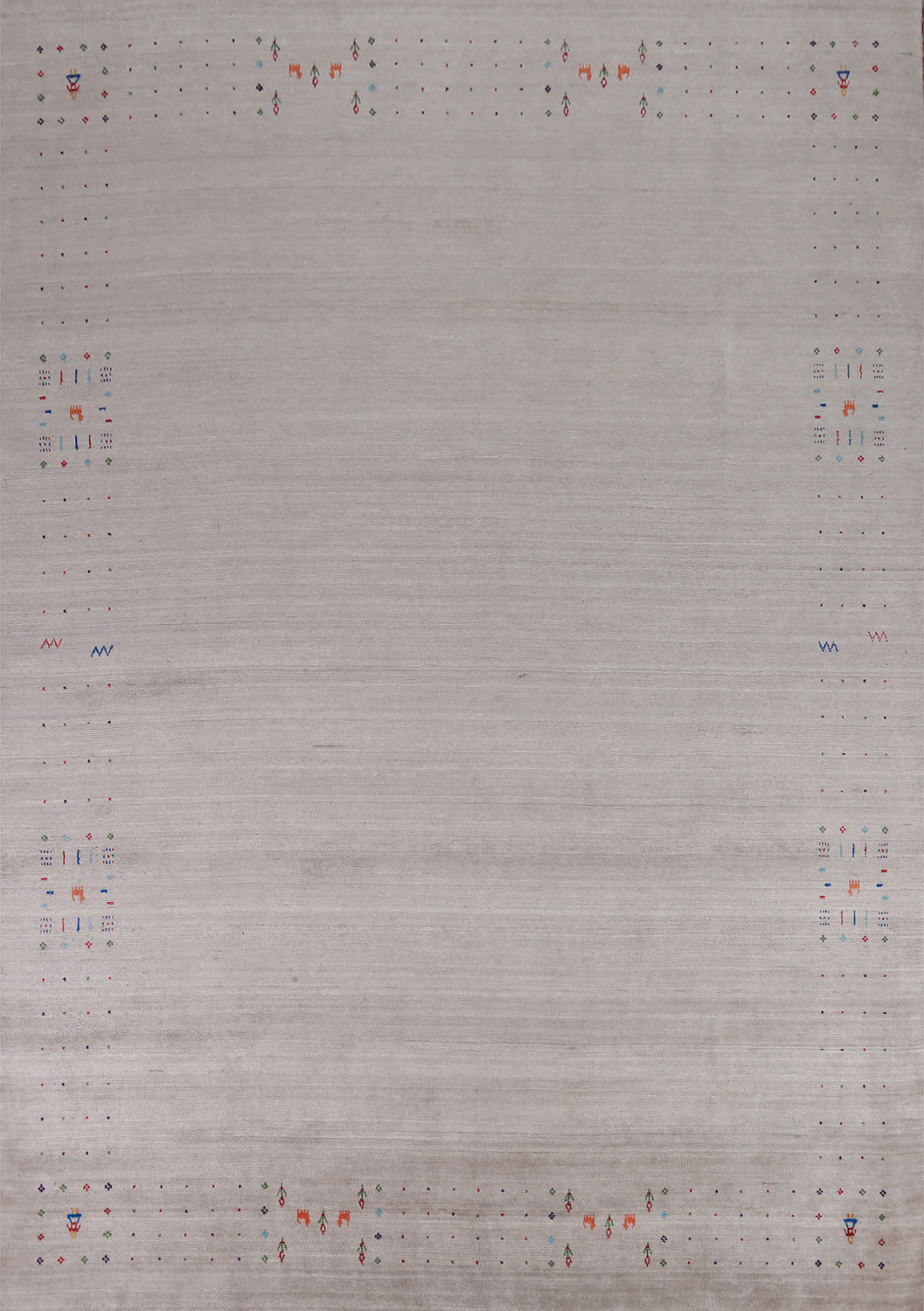 Handmade Wool Gabbeh Indian Area Rug 9x11