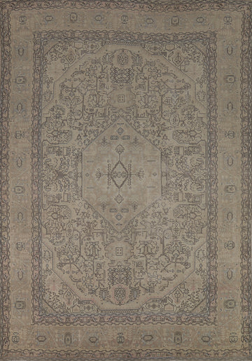 Geometric Tabriz Persian Area Rug 8x11