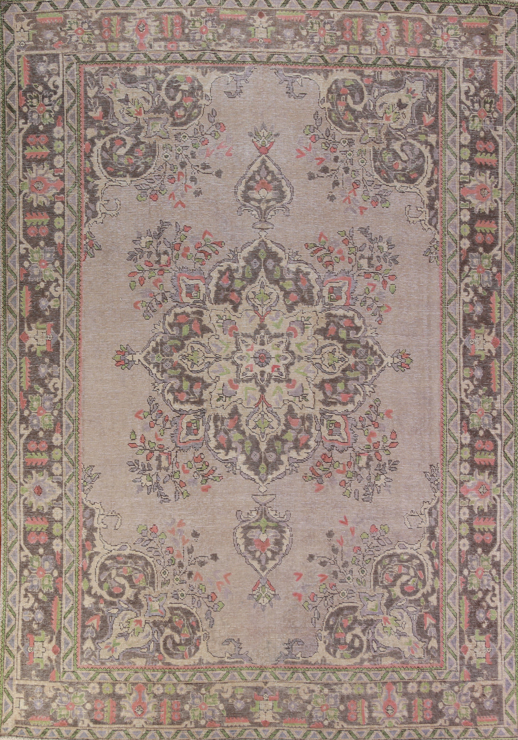 Handmade Wool Tabriz Persian Area Rug 8x11