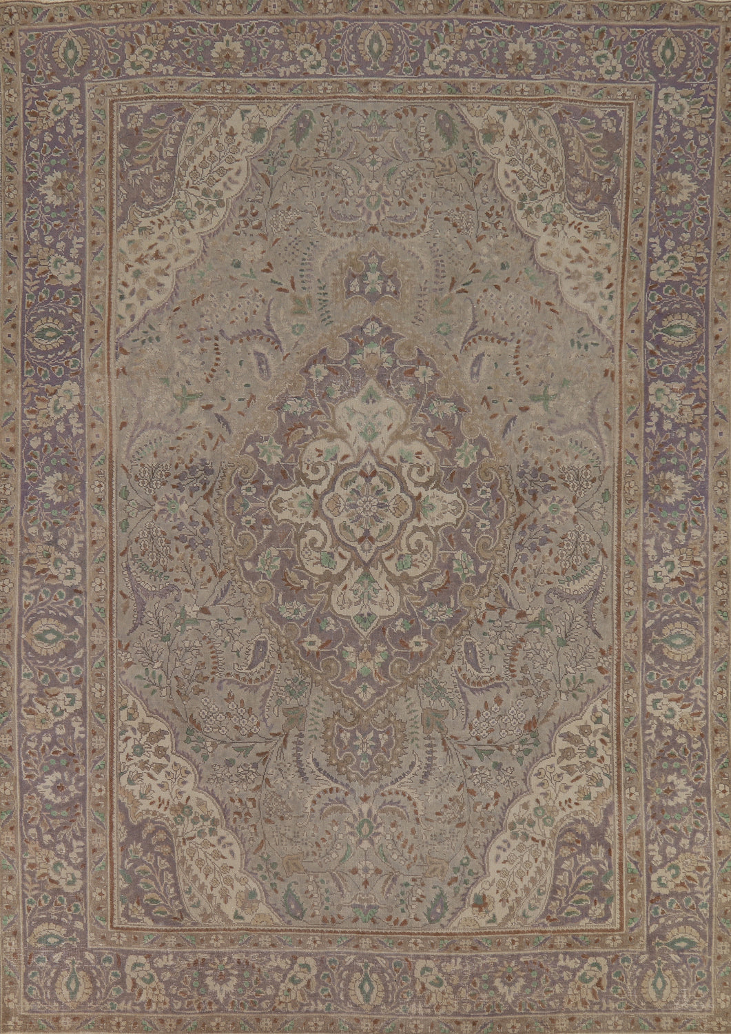 Handmade Wool Tabriz Persian Area Rug 8x11