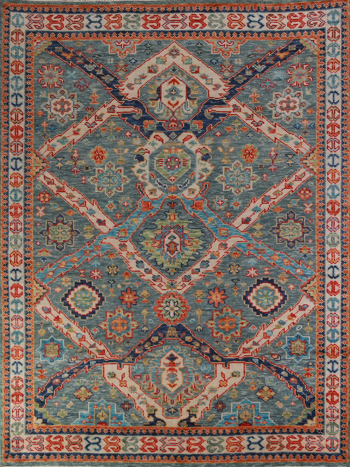 Handmade Oushak Oriental Area Rug 8x10