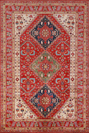 Vegetable Dye Ziegler Oriental Area Rug 7x10