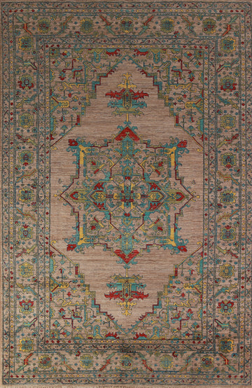 Vegetable Dye Ziegler Oriental Area Rug 7x10