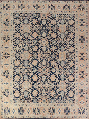 Vegetable Dye Blue Ziegler Oriental Area Rug 8x10