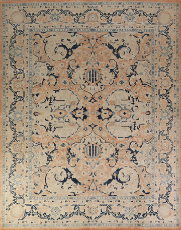 Vegetable Dye Wool Ziegler Oriental Area Rug 8x10