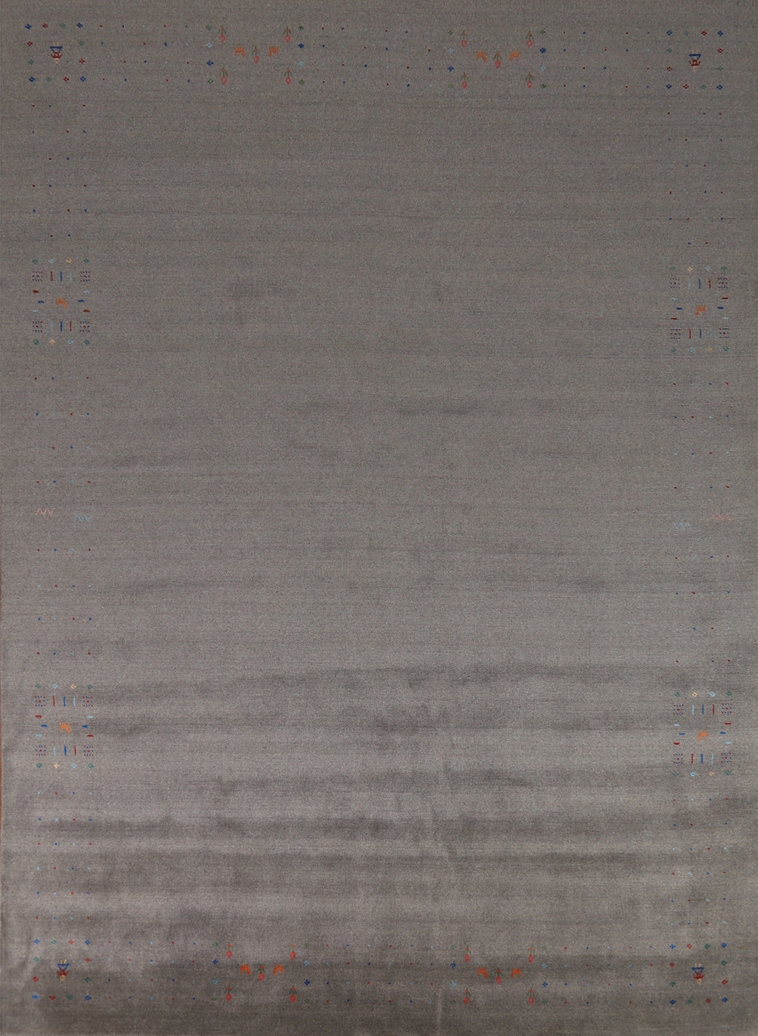 Tribal Wool Gabbeh Indian Area Rug 9x12