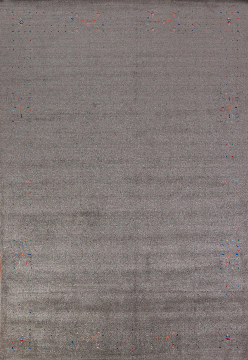 Tribal Wool Gabbeh Indian Area Rug 9x12