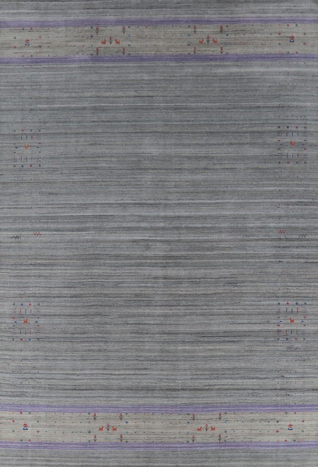 Handmade Wool Gabbeh Indian Area Rug 9x12