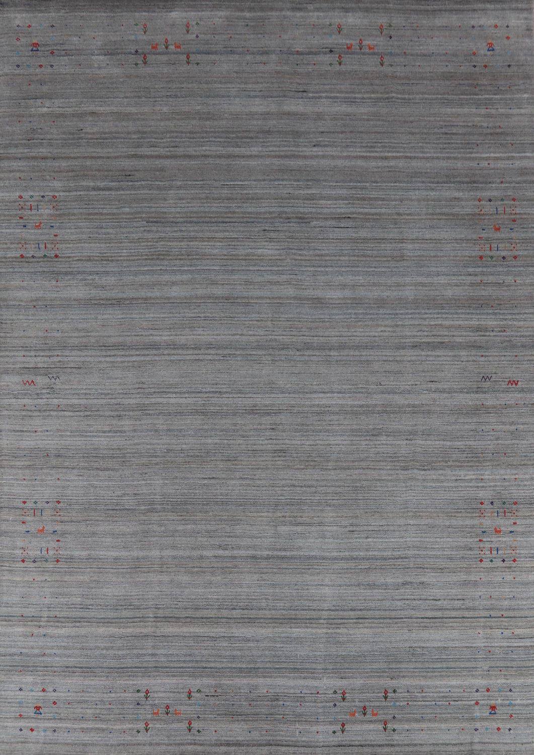 Tribal Gabbeh Oriental Area Rug 10x12