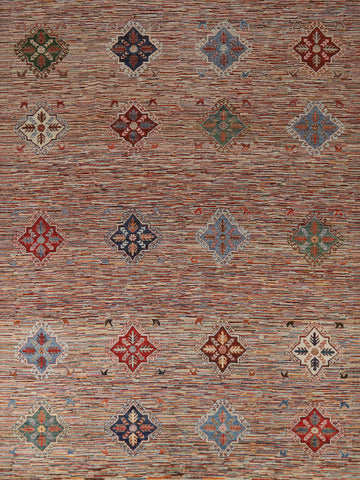 Vegetable Dye Oushak Turkish Area Rug 8x10