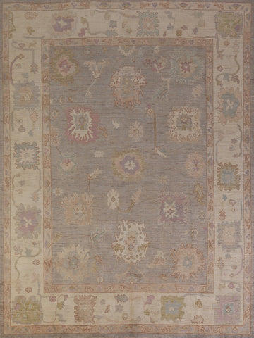 Vegetable Dye Oushak Turkish Area Rug 8x10