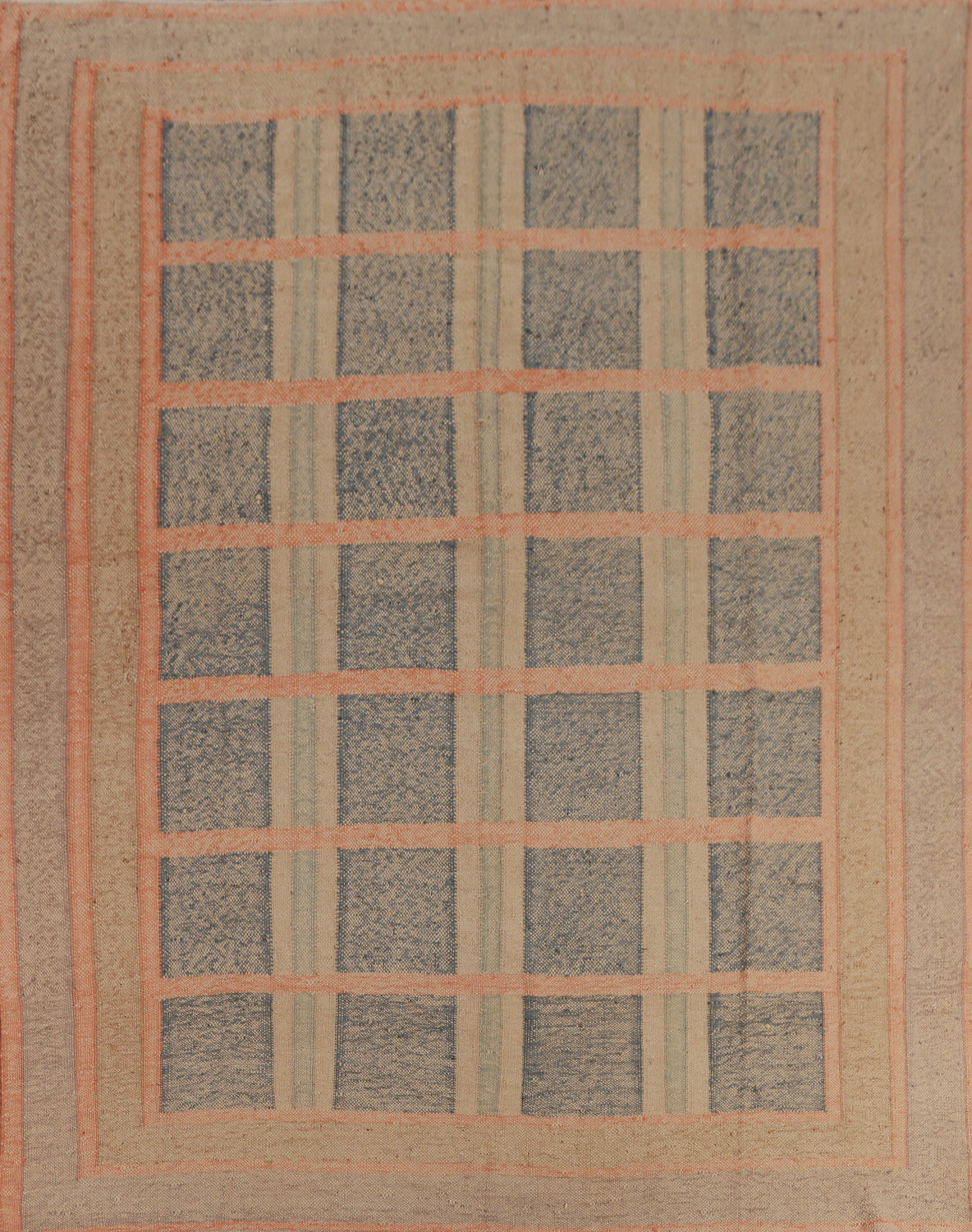 Vegetable Dye Modern Kilim Turkish Area Rug 8x10