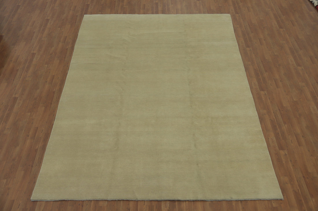 Contemporary Wool Gabbeh Persian Area Rug 9x12